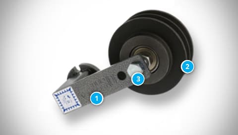 Belt Tensioner Construction Example