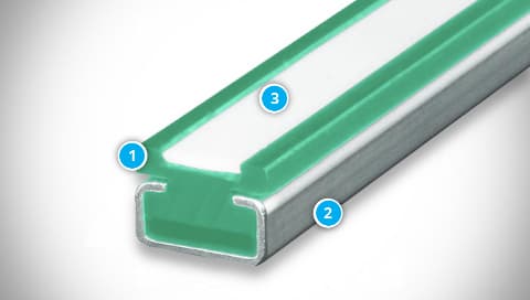 Sliding Belt Guide Construction