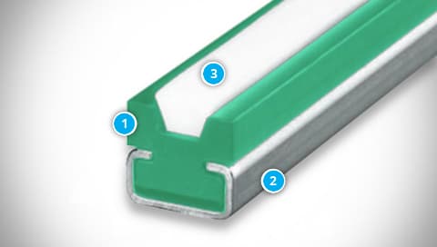 VC Sliding Belt Guide Construction