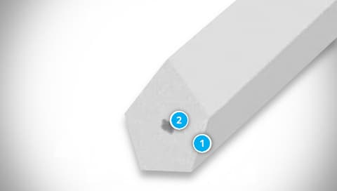 Structure of Reinforced Polyurethane Ridge-Top V-Belt