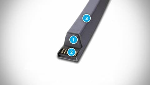 CONTI&nbsp;V SUPREME Belt Structure