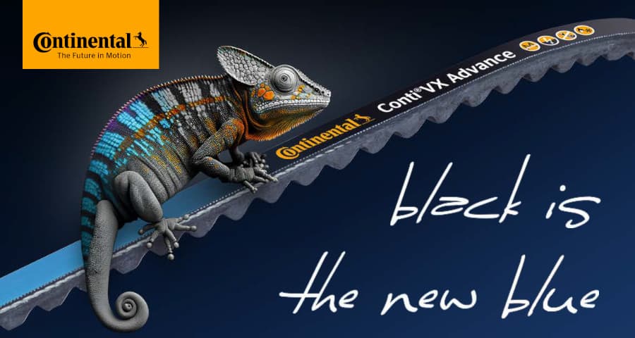 Black Is the New Blue - Chamelenon Banner