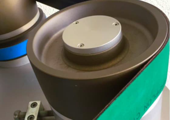 Flat Belt Pulleys in use