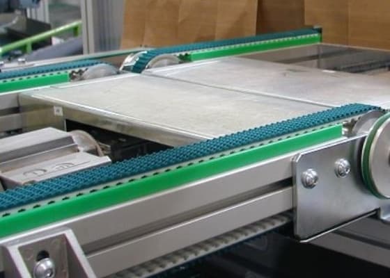 Sliding Belt Guides in Use