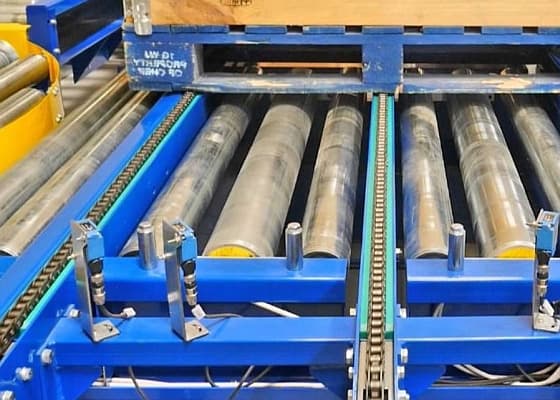 Sliding Chain Guides in Use