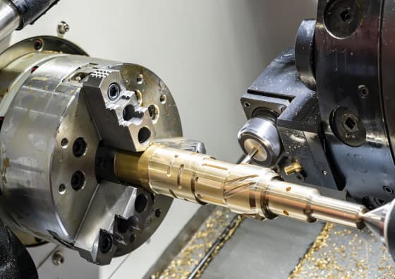 Spindle bearings in use