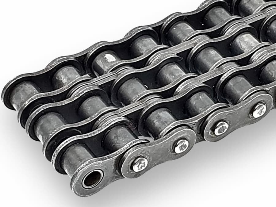 Photo of a triplex chain (triple-strand)
