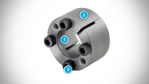 RCK 61 Locking Bush Construction