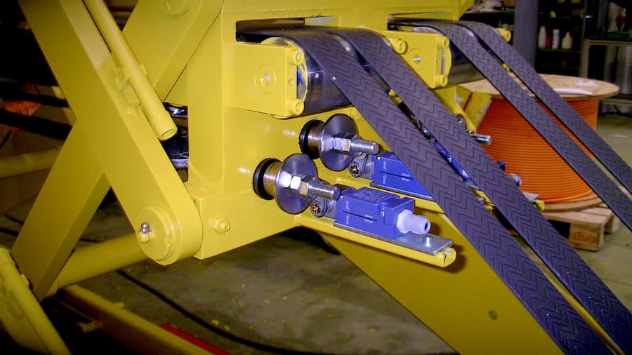 CONTI POLYFLAT Flat Elevator Belts in Use