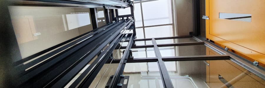 CONTI POLYROPE elevator belt system in application