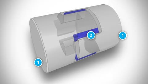 SIT TRASCO ES Coupling Construction with AES Element