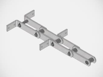 Redler Conveyor Chains - Illustration