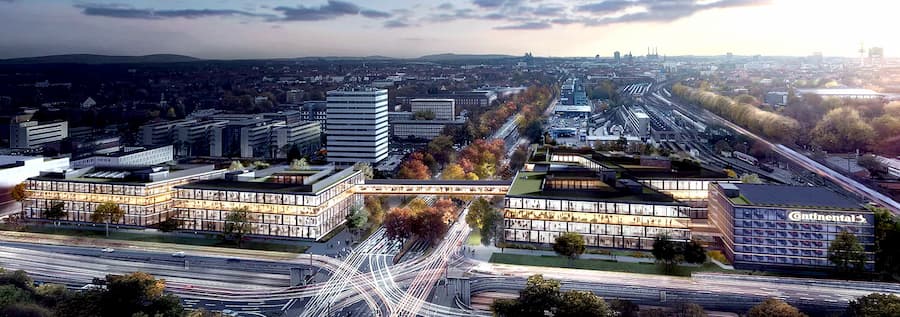 Continental - New Headquarters Visualization