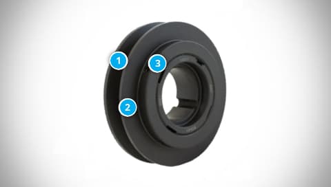 Variable Speed Pulley Construction