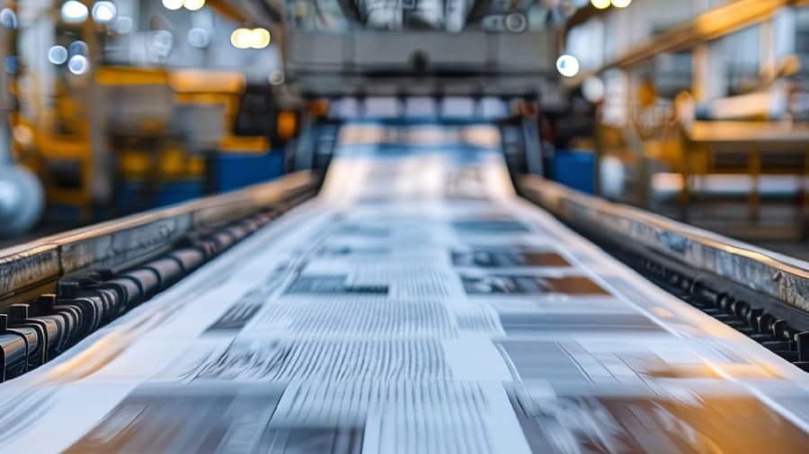 Example application &ndash; Rotary Printing Production Line