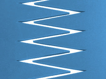 Simple finger splice of BEHAbelt monolithic belts example
