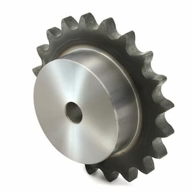 12B-1-18-NK (3/4” × 7/16”) - 18 Teeth, with Hub, Hardened Teeth (Steel) – Illustrative Image