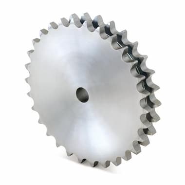 10B-2-12-P (5/8” × 3/8”) - 12 Teeth, without Hub (Steel) – Illustrative Image