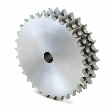 06B-3-13-P (3/8” × 7/32”) - 13 Teeth, without Hub (Steel) – Illustrative Image