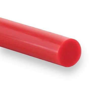 PU75A 6.3 - Smooth (80 ShA, Red) - 100m Roll – Illustrative Image