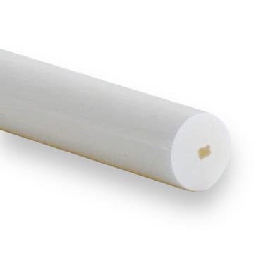 PU90A 12.0 - Smooth Reinforced (92 ShA, Polyester Cord, White) - 50m Roll – Illustrative Image
