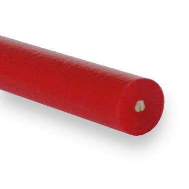 PU95A 9.5 - Slightly Rough Reinforced (95 ShA, Aramid Cord, Red) - 152m Roll – Illustrative Image