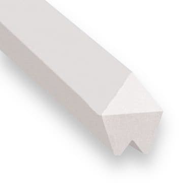 PU75/80A 17 × 19 (17/B) - Ridge-Top (80/84 ShA, Form 2, White) - 30m Roll – Illustrative Image