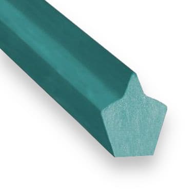 PU85A 17 × 19 (17/B) - Ridge-Top (88 ShA, Form 1, Green) - 30m Roll – Illustrative Image