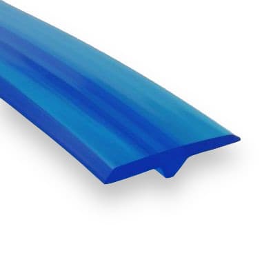PU85A 25 × 5 - Smooth (88 ShA, Sapphire Blue) - 50m Roll – Illustrative Image