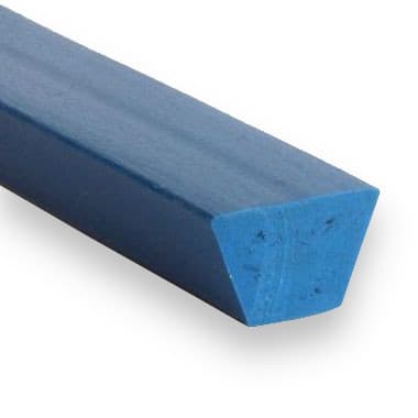 PU80A SAFE 8 × 5 (8/M) - Smooth (84 ShA, Capri Blue) - 100m Roll – Illustrative Image