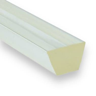 PU80A 10 × 6 (10/Z) - Smooth (84 ShA, Transparent) - 50m Roll – Illustrative Image