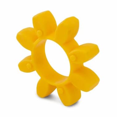 RX 55/70-92 (EG55070) - Elastic Spider (92 Shore A, Yellow, Polyurethane) – Illustrative Image