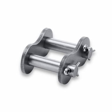 32B-1 Standard Straight Connecting Link (2” × 1 1/4”, DIN 8187) – Illustrative Image