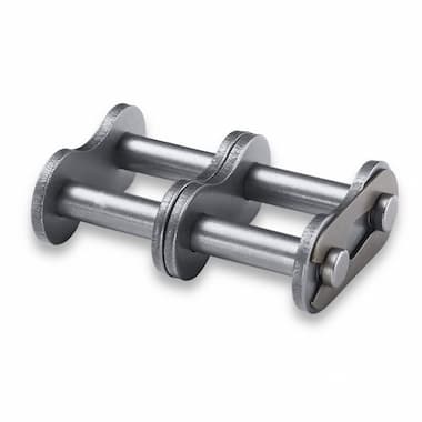 16B-2 Standard Straight Connecting Link (1″ × 17.02 mm, DIN 8187) – Illustrative Image