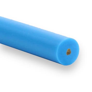 TPE55D 9.5 - Smooth Reinforced (55 ShD / 100 ShA, Aramid Cord, Sky Blue) - 152m Roll – Illustrative Image